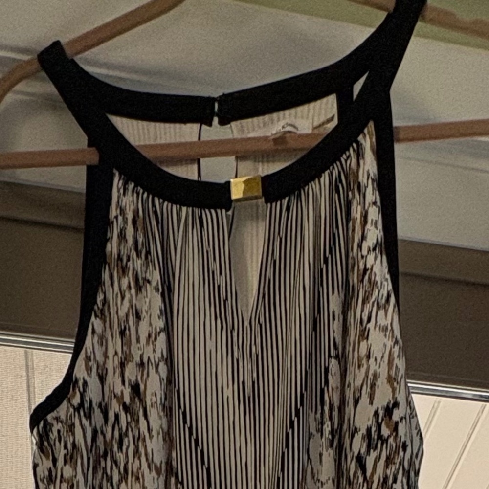 Calvin Klein Geometric Print Maxi